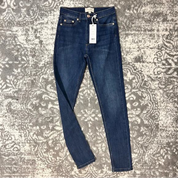 French Connection Reset Skinny Jeans in Color Vintage NWT - Picture 3 of 8